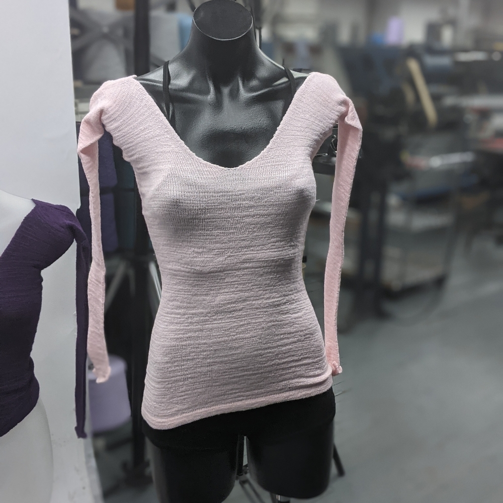 Pink Fitted- ballerina style top by Kd…